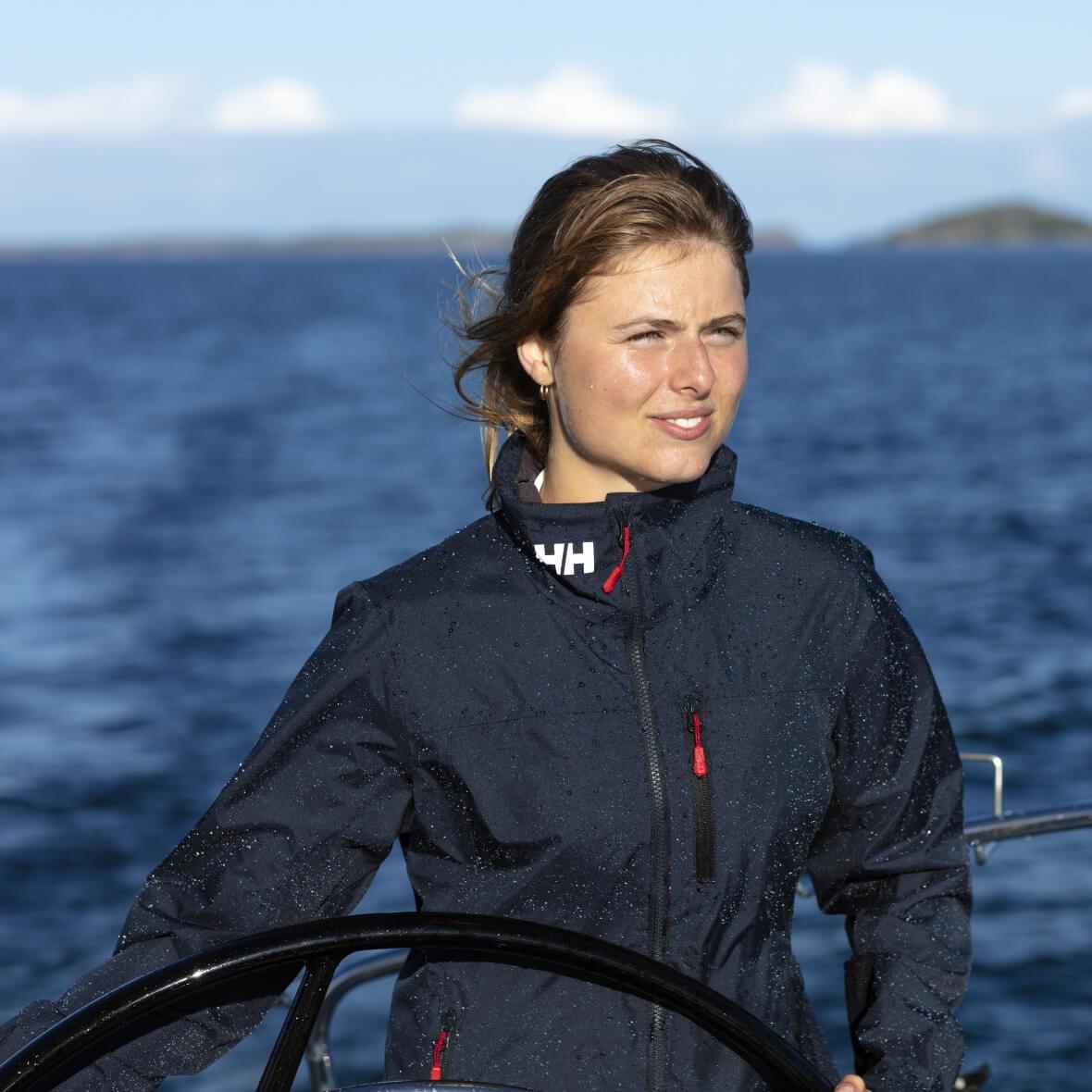 Helly Hansen W Crew Midlayer Jacket 2.0 Kadın Mont - Lacivert