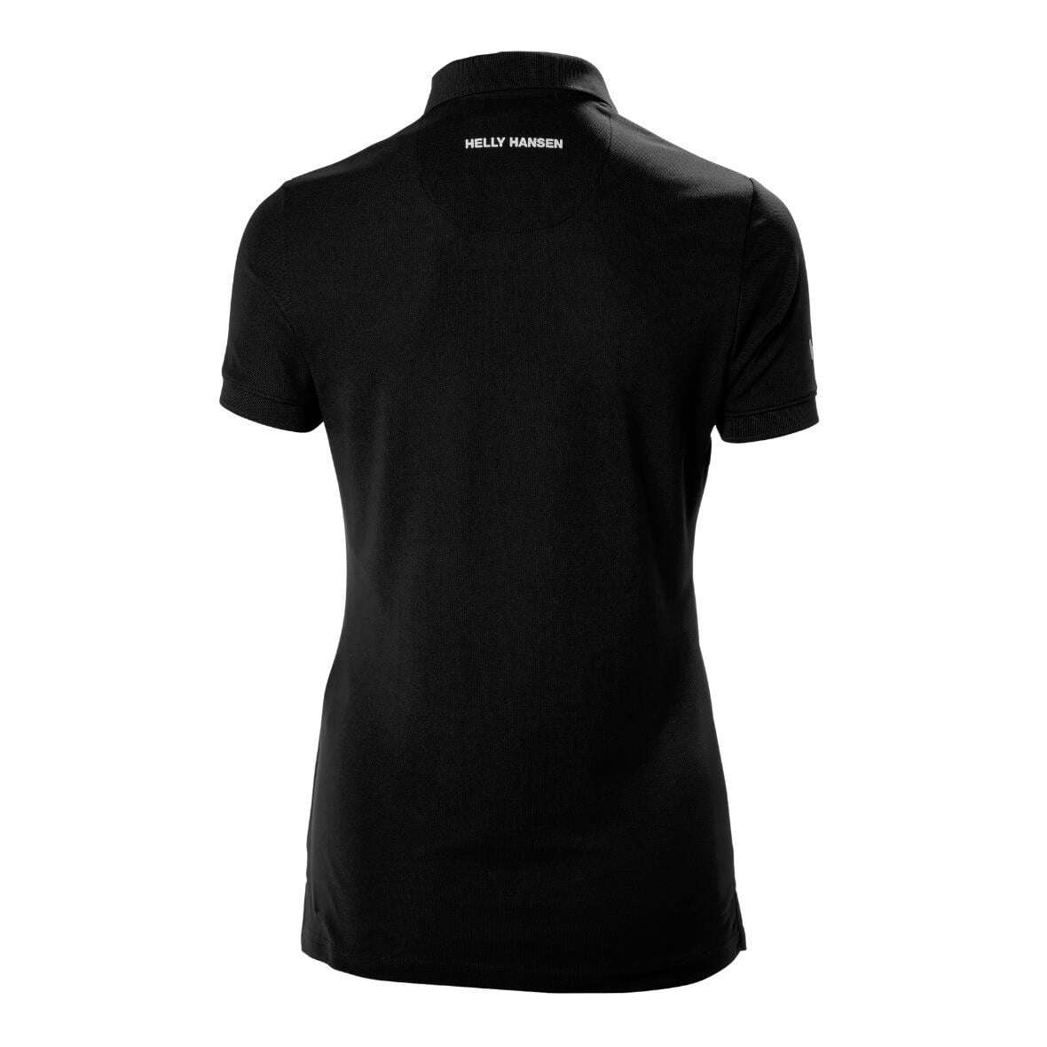Helly Hansen W Crewline Polo Kadın T-Shirt - Siyah