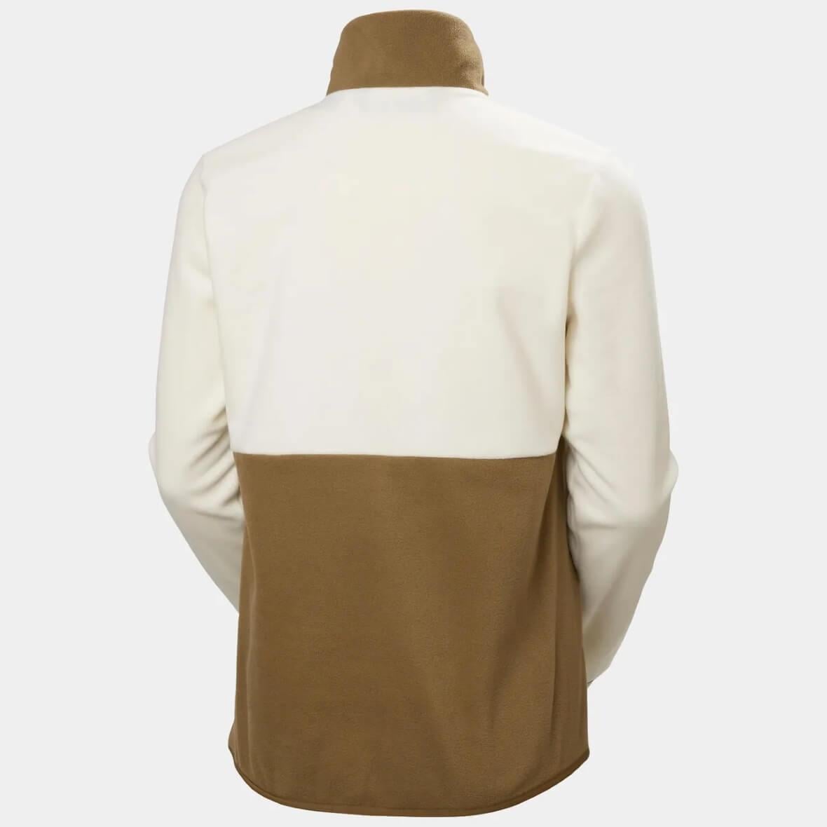 Helly Hansen W Daybreaker Snap Pullover Polar Kadın Sweatshirt - Krem / Latte