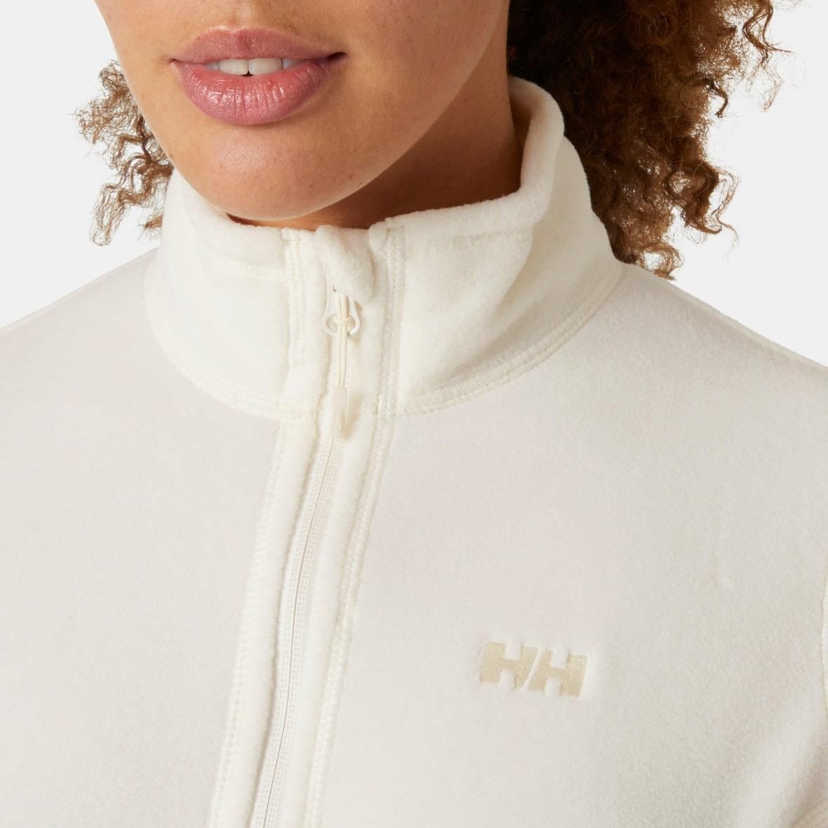 Helly Hansen W Full Zip Polar Kadın Mont - Kar Beyazı