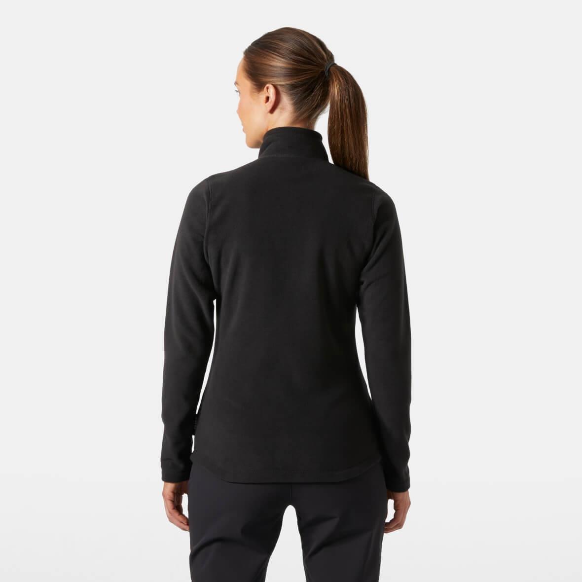 Helly Hansen W Full Zip Polar Kadın Mont - Siyah