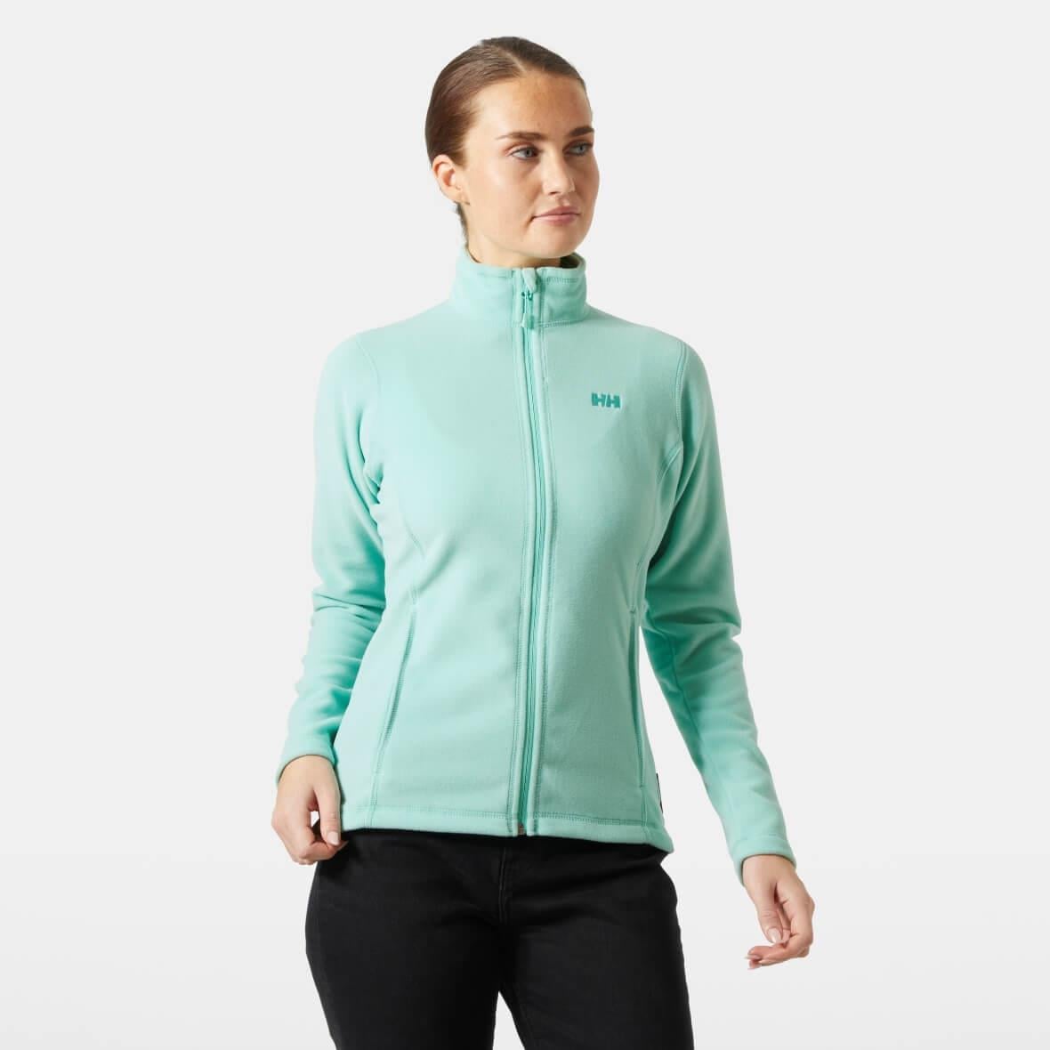 Helly Hansen W Full Zip Polar Kadın Mont - Su Yeşili