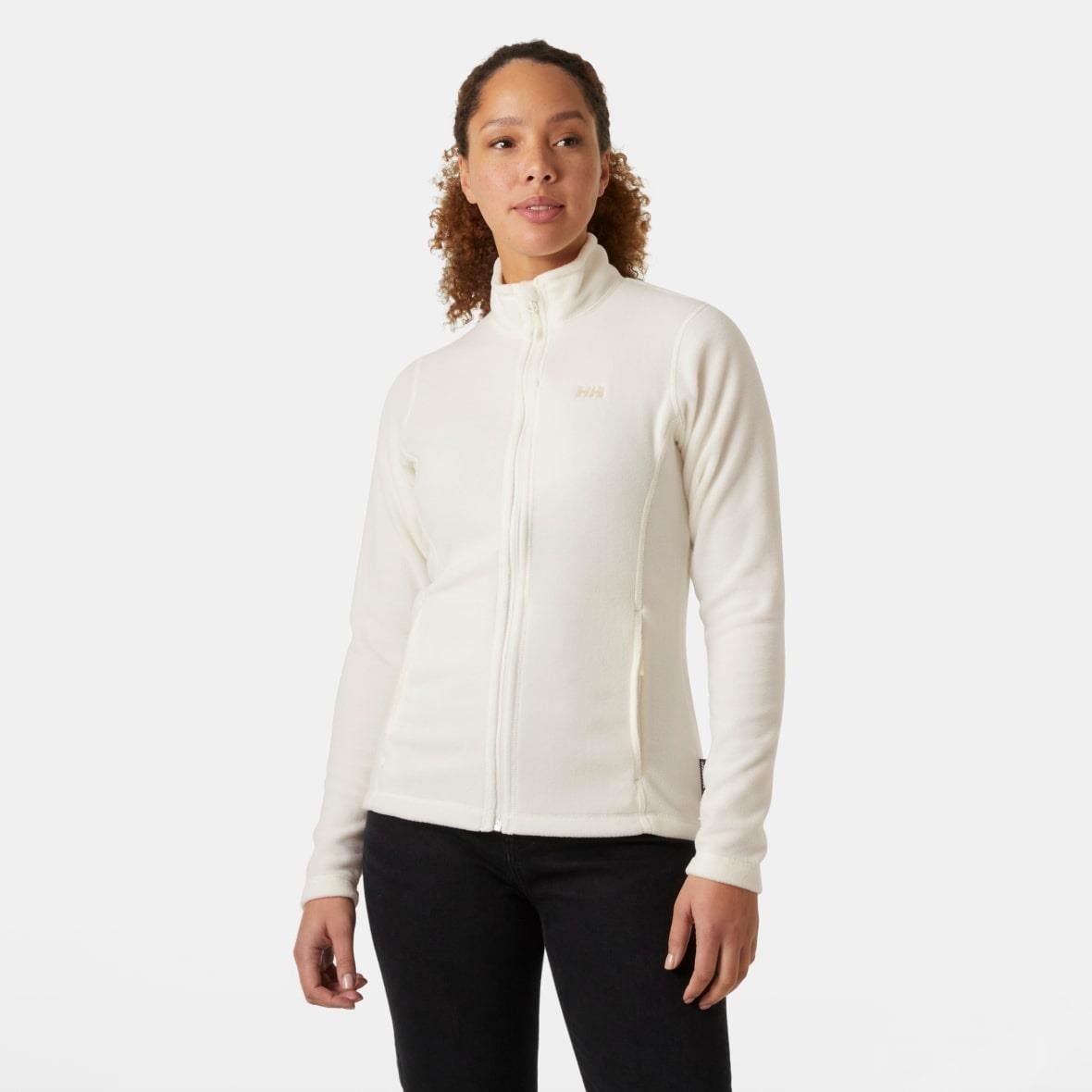 Helly Hansen W Full Zip Polar Kadın Mont - Kar Beyazı