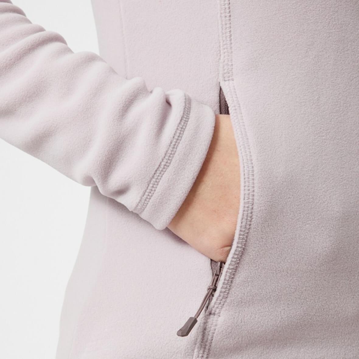 Helly Hansen W Full Zip Polar Kadın Mont - Toz Pembe