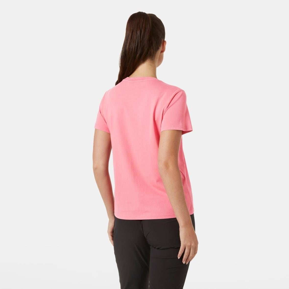 Helly Hansen W HH Logo TShirt 3.0 Kadın T-Shirt - Gül Kurusu