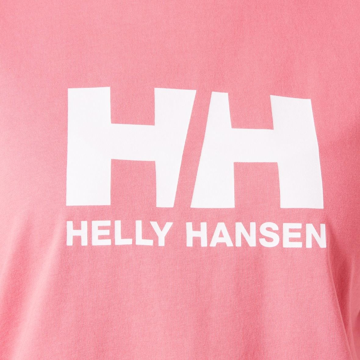 Helly Hansen W HH Logo TShirt 3.0 Kadın T-Shirt - Gül Kurusu