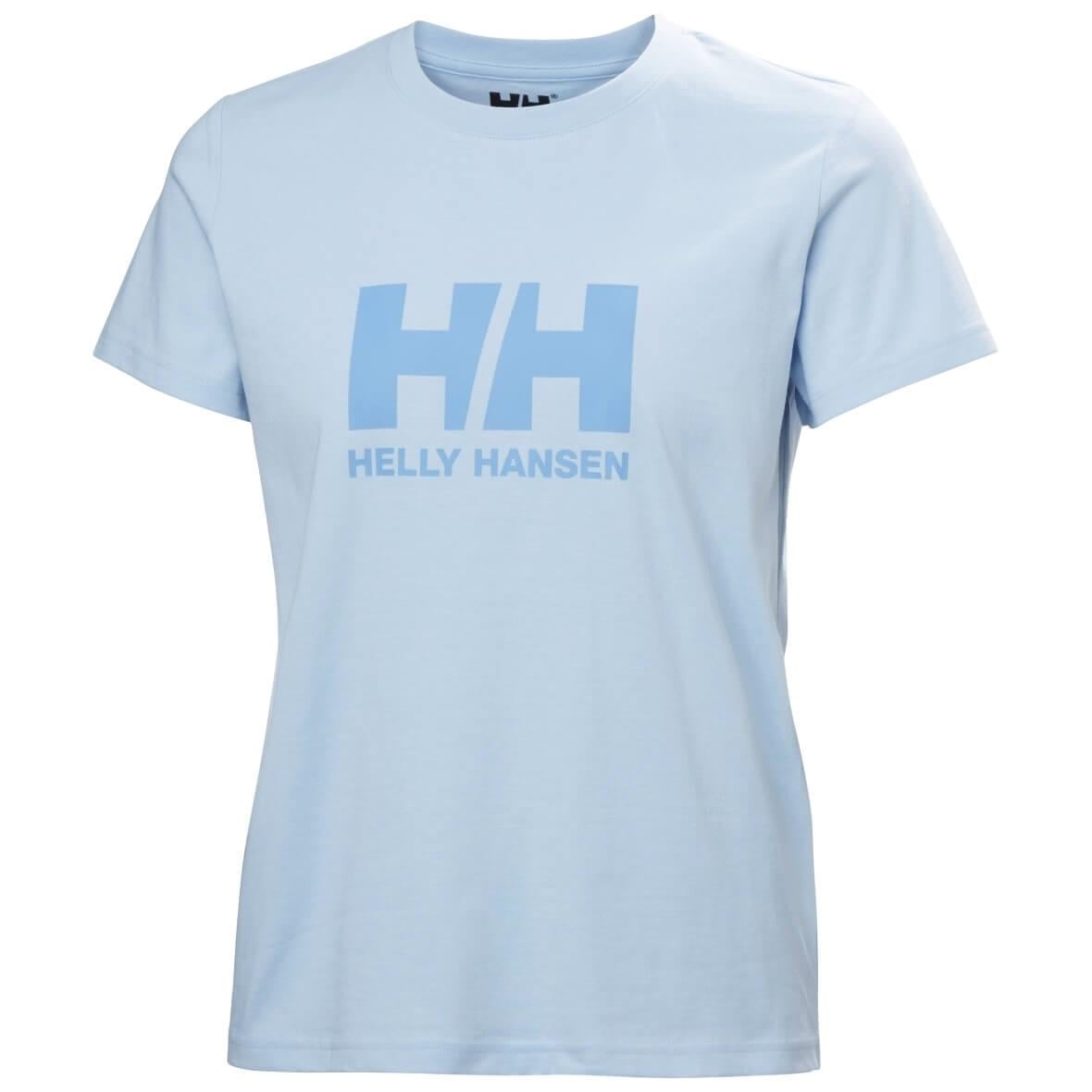 Helly Hansen W HH Logo TShirt 3.0 Kadın T-Shirt - Mavi