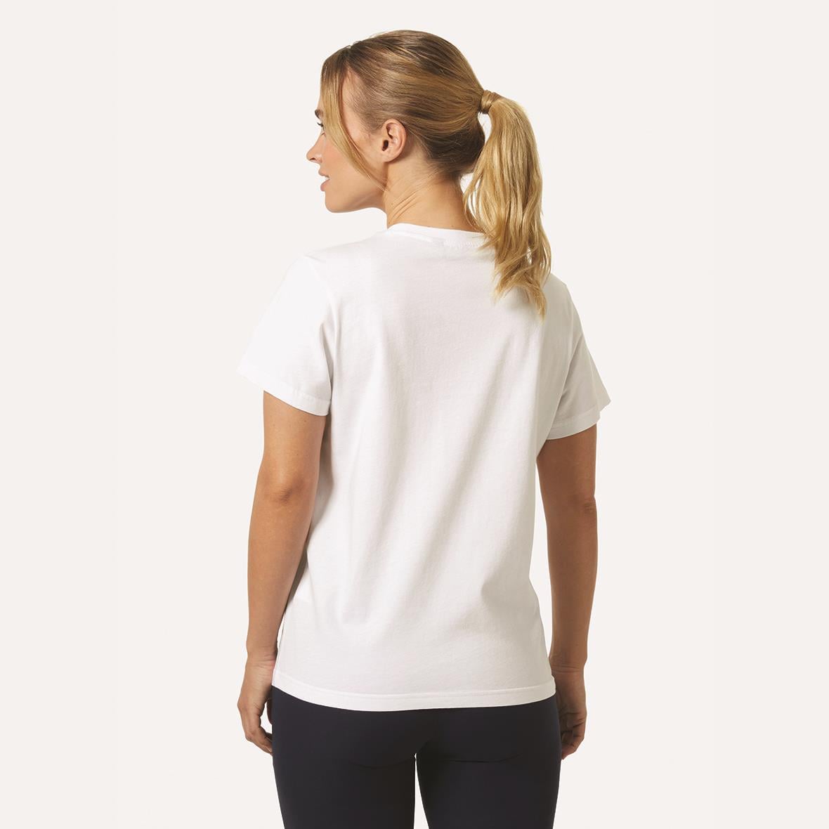 Helly Hansen W HH Logo TShirt 3.0 Kadın T-Shirt - Beyaz