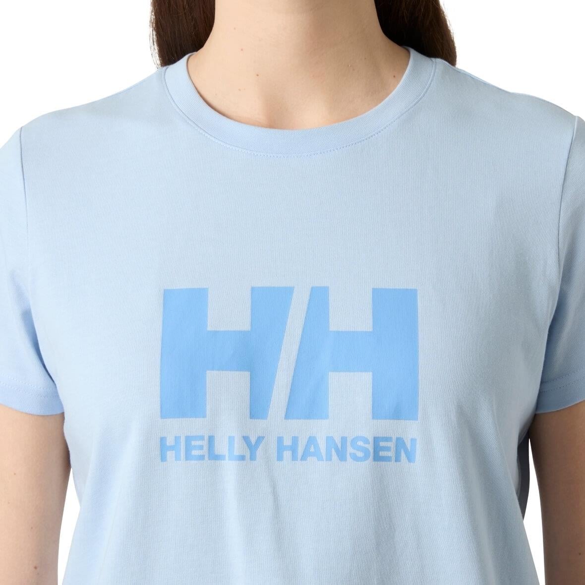 Helly Hansen W HH Logo TShirt 3.0 Kadın T-Shirt - Mavi