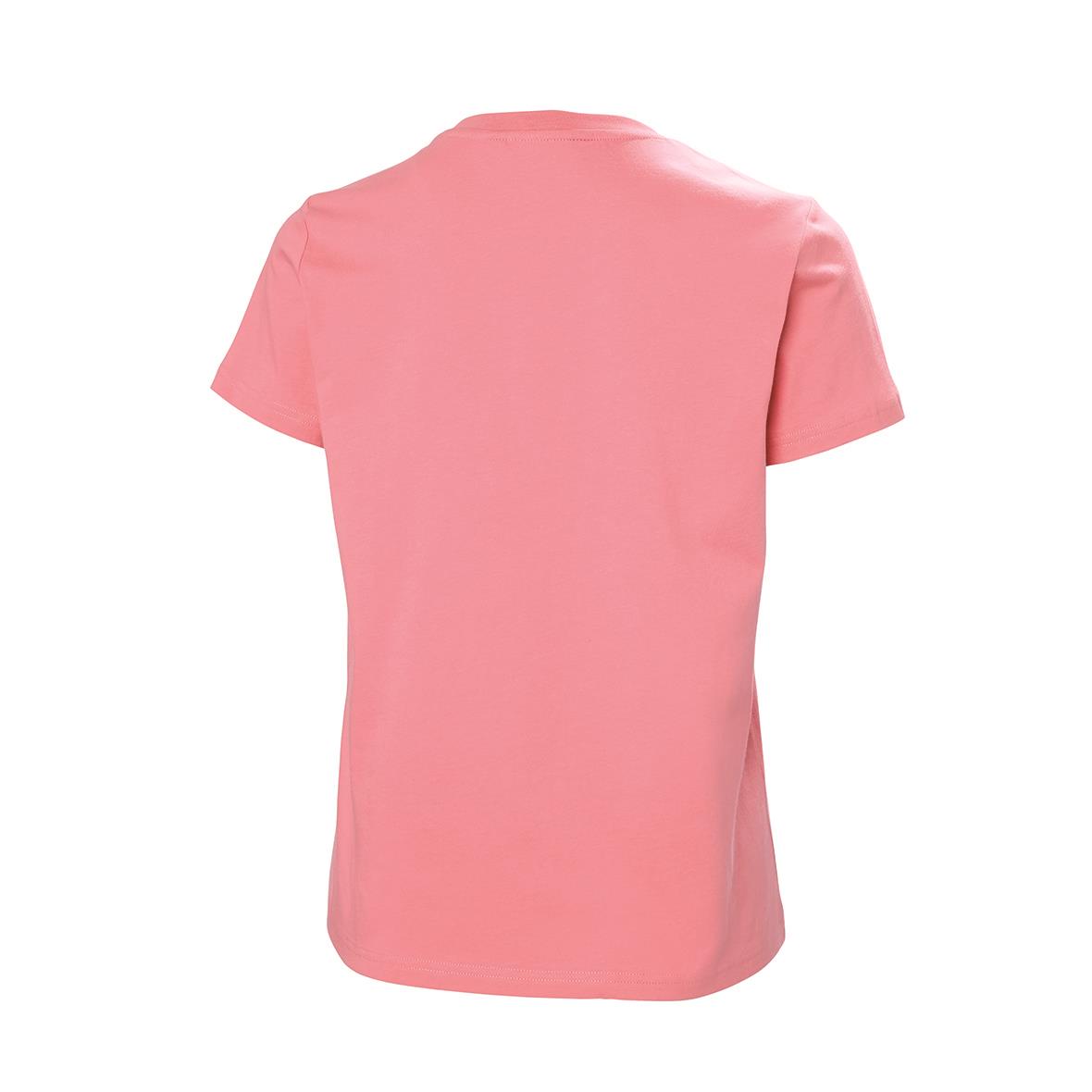Helly Hansen W HH Logo TShirt 3.0 Kadın T-Shirt - Gül Kurusu