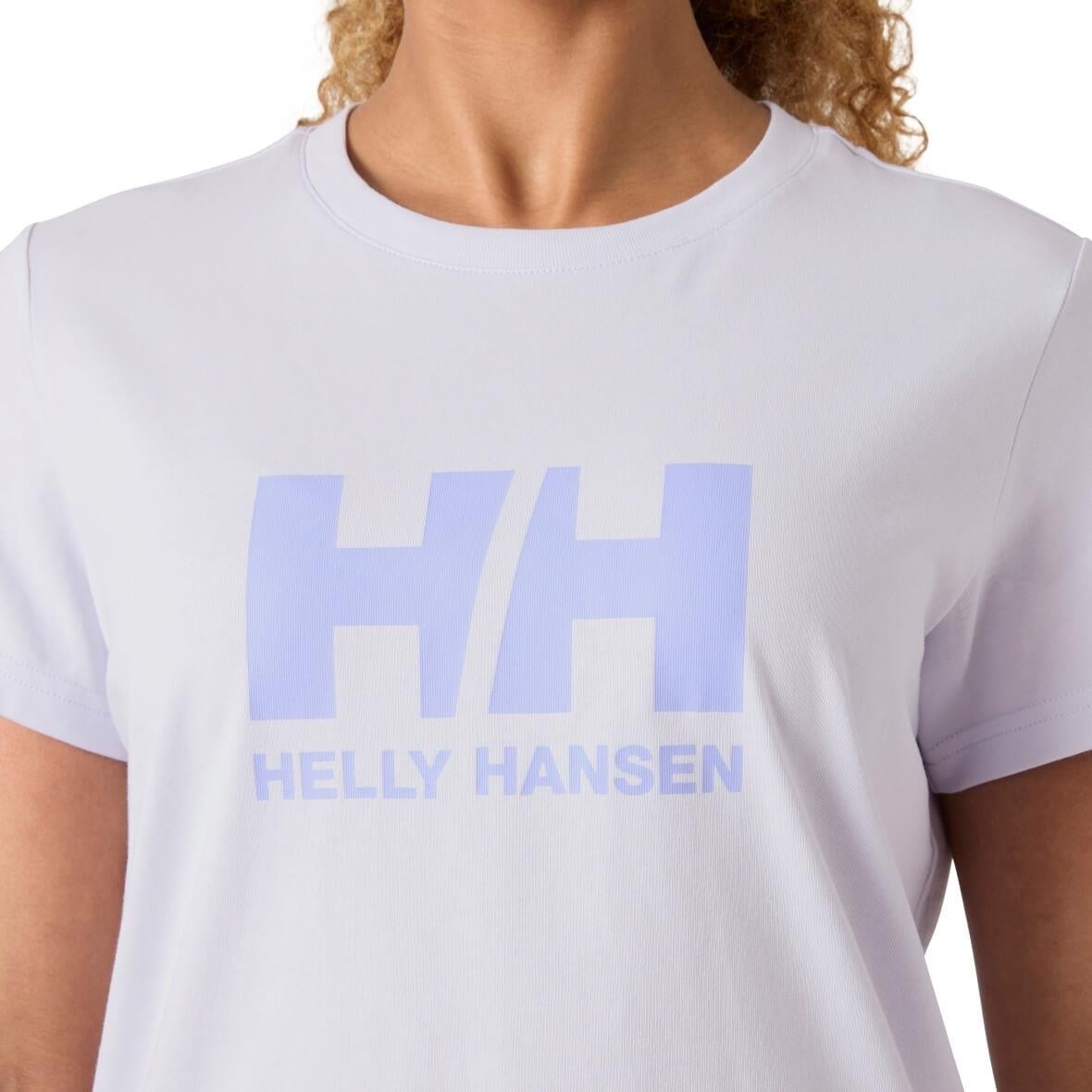 Helly Hansen W HH Logo TShirt 3.0 Kadın T-Shirt - Lila