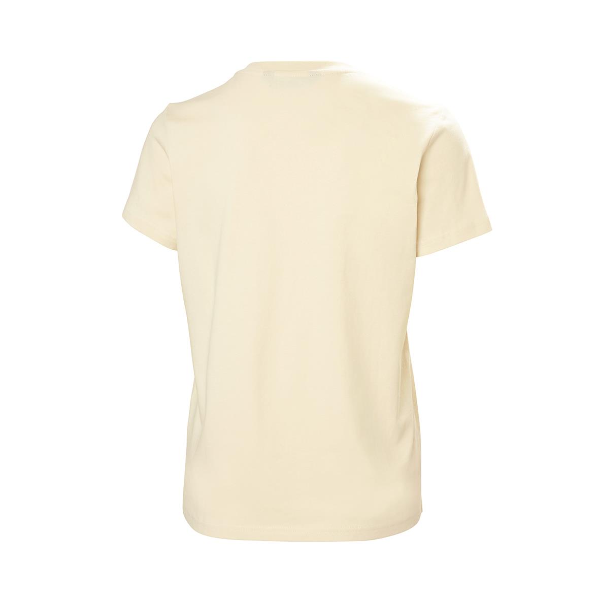 Helly Hansen W HH Logo TShirt 3.0 Kadın T-Shirt - Krem