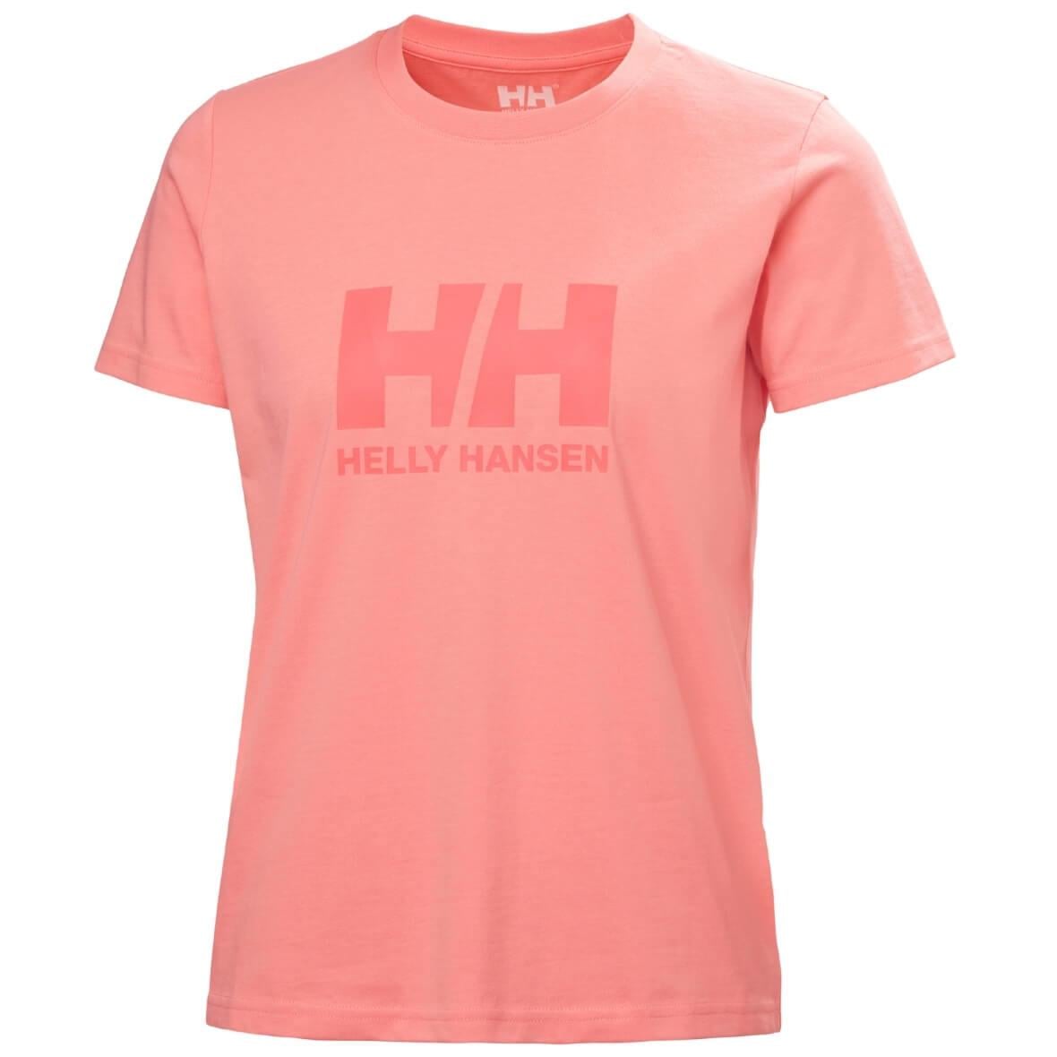 Helly Hansen W HH Logo TShirt 3.0 Kadın T-Shirt - Pembe