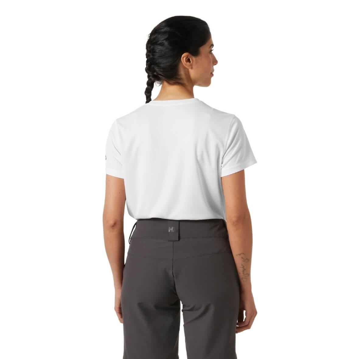 Helly Hansen W HH Tech Kadın T-Shirt - Beyaz
