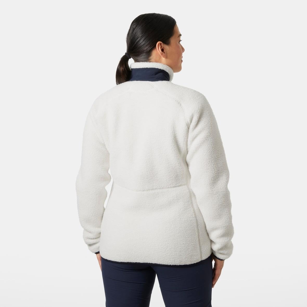 Helly Hansen W Imperial Pile Block Jacket Kadın Ceket - Kar Beyazı