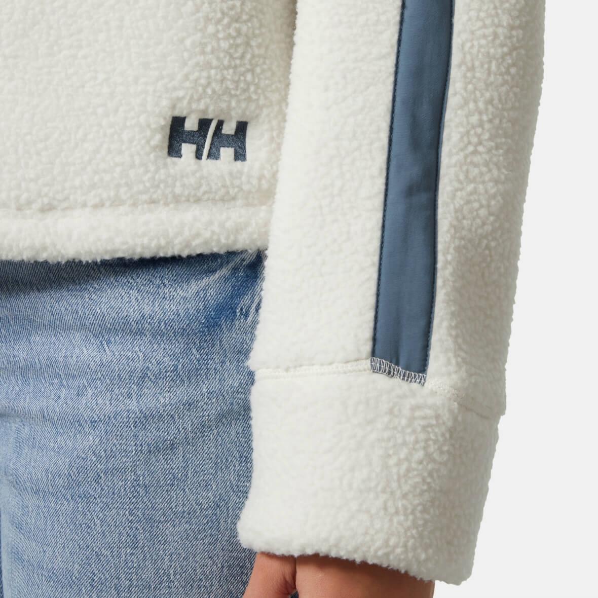 Helly Hansen W Imperial Pile Zip Pullover Jacket Kadın Ceket - Kar Beyazı