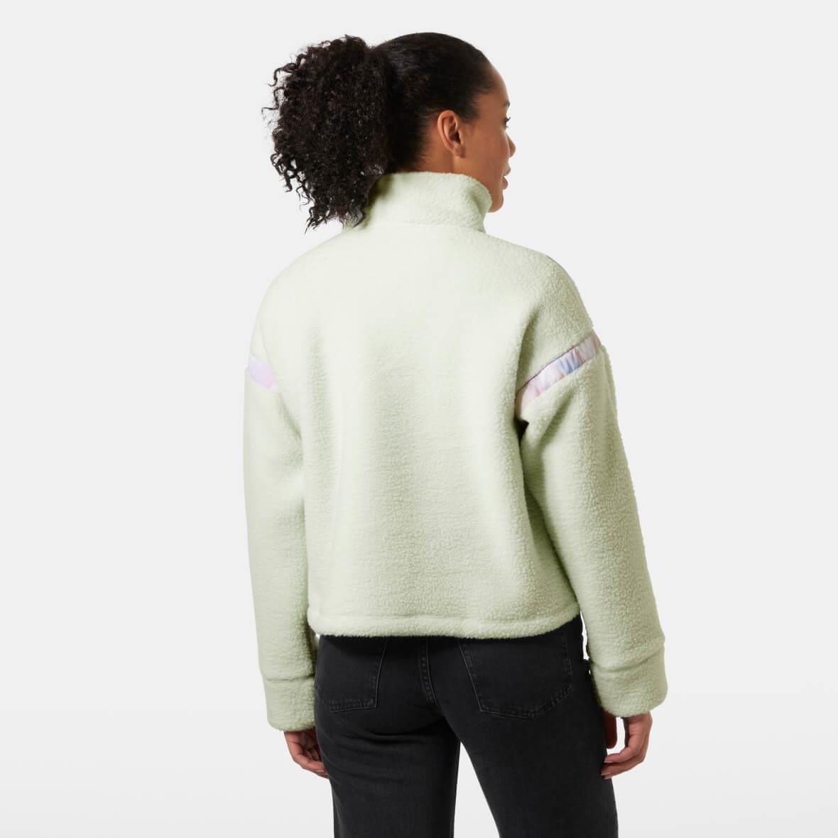 Helly Hansen W Imperial Pile Zip Pullover Jacket Kadın Ceket - Nil Yeşili