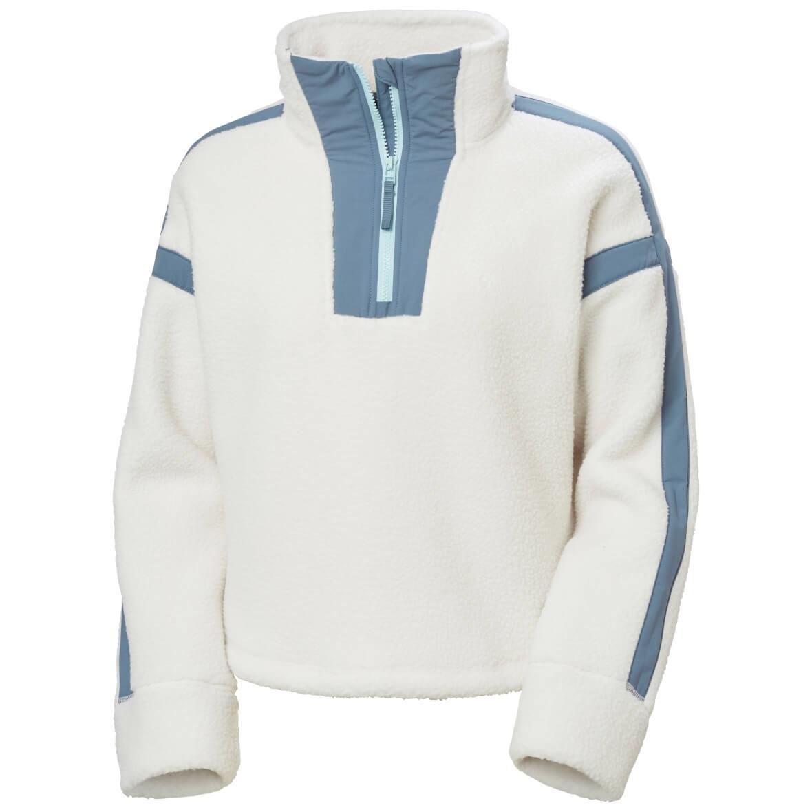 Helly Hansen W Imperial Pile Zip Pullover Jacket Kadın Ceket - Kar Beyazı