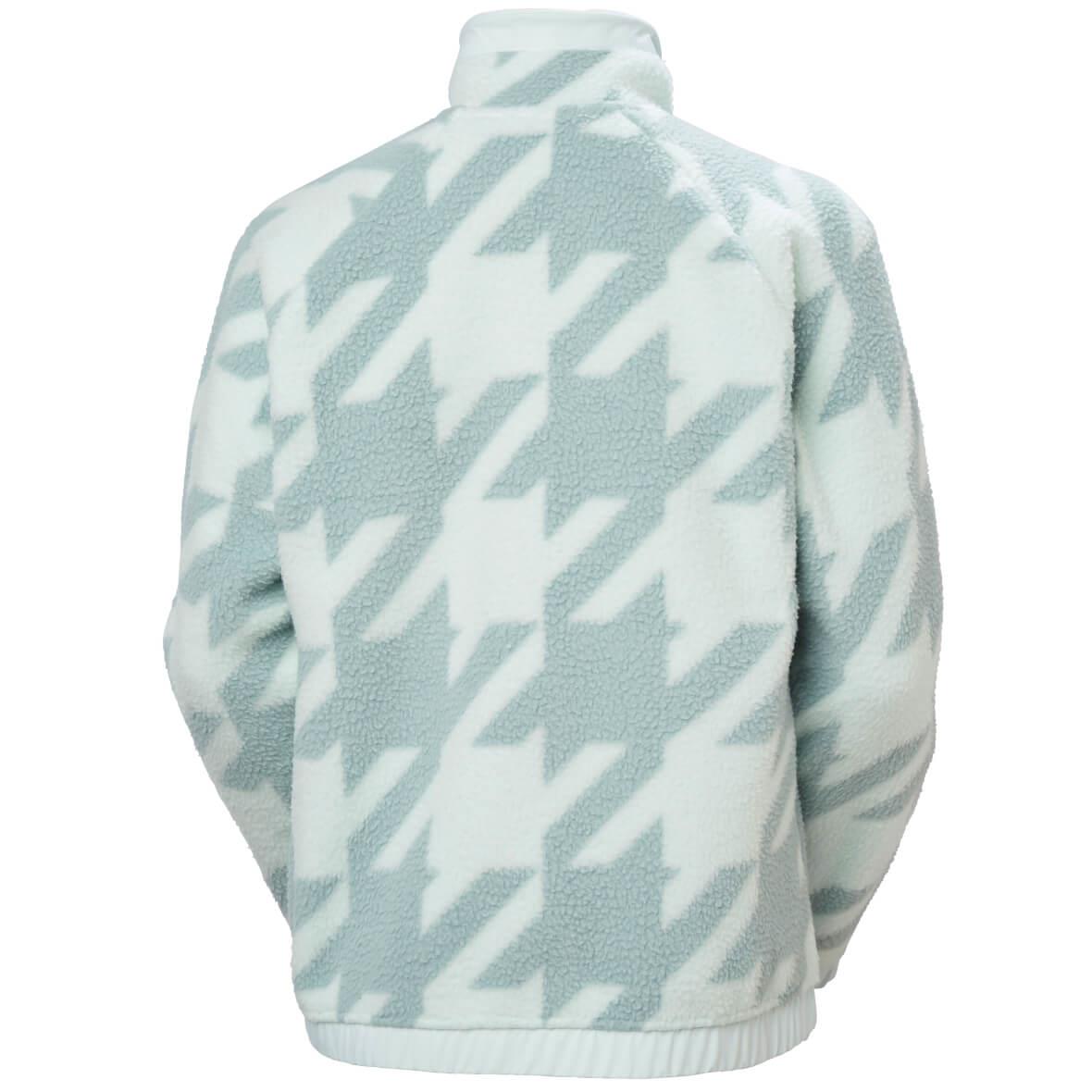 Helly Hansen W Imperial Printed Pile Snap Jacket Kadın Ceket - Nil Yeşili