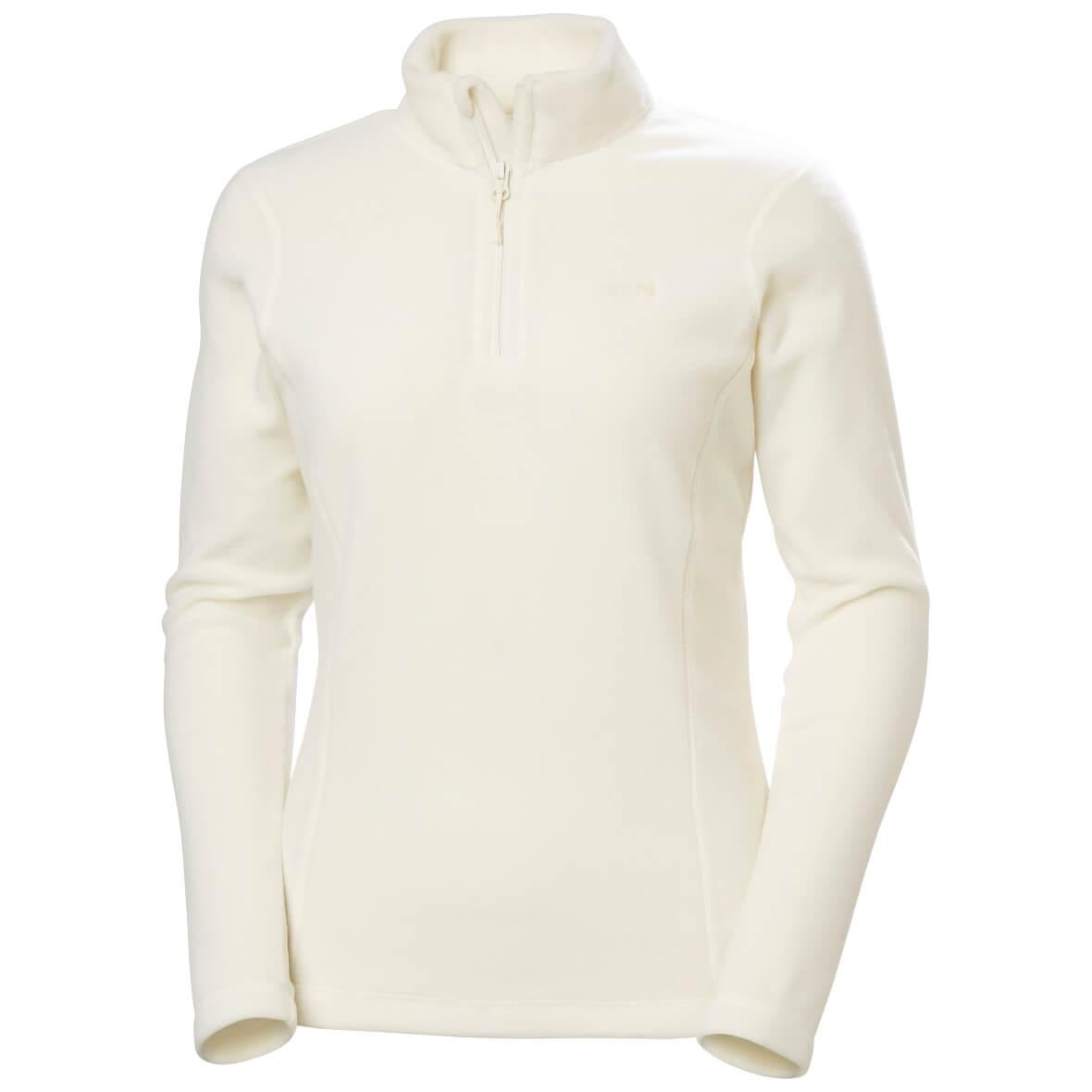 Helly Hansen W Light Half Zip Polar Kadın Sweatshirt - Kar Beyazı