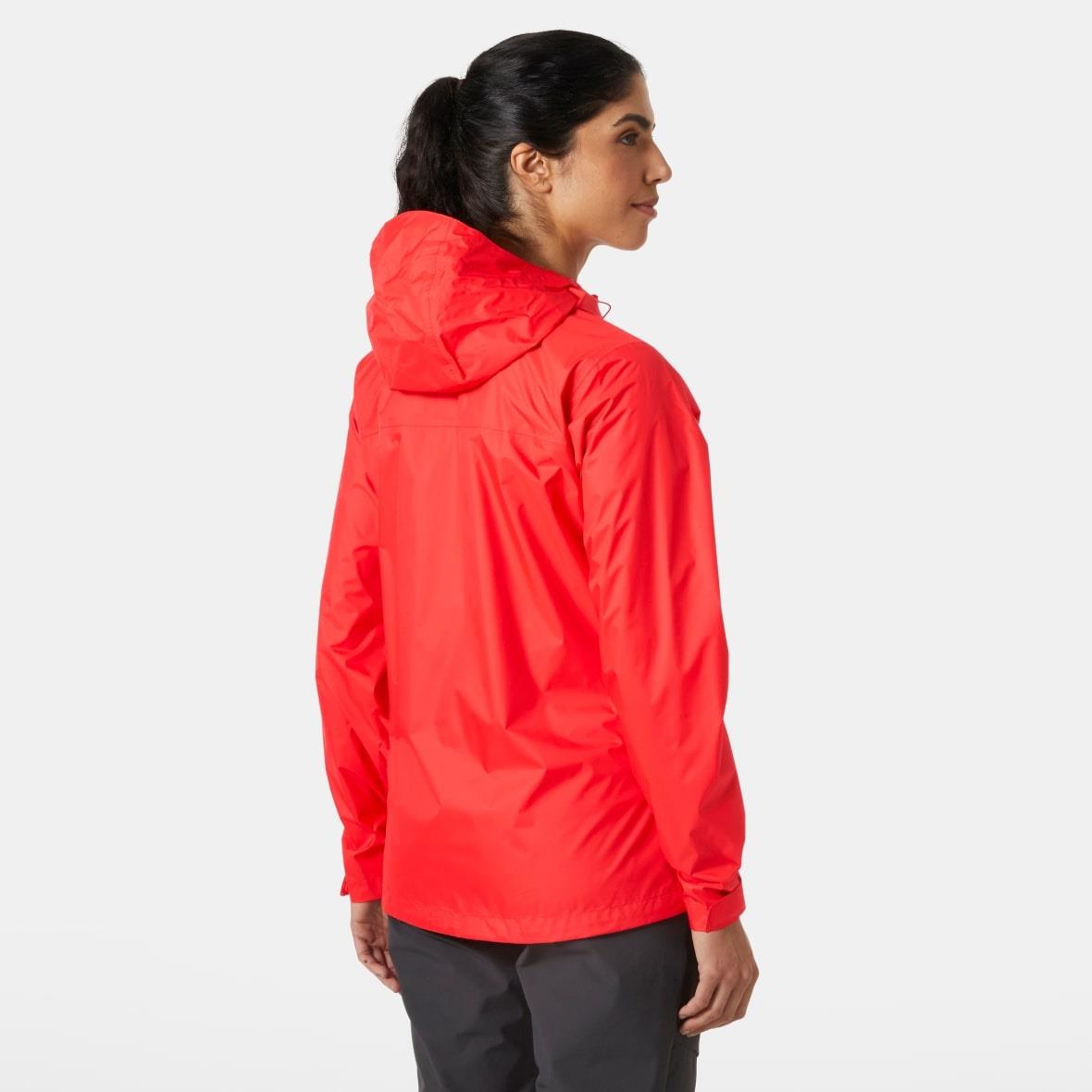 Helly Hansen W Loke Jacket 2.0 Kadın Yağmurluk - Kırmızı