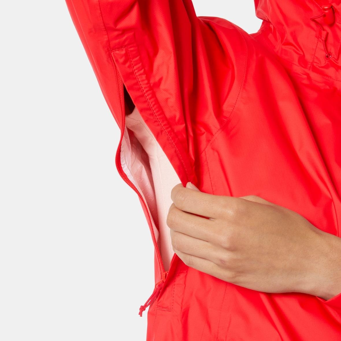 Helly Hansen W Loke Jacket 2.0 Kadın Yağmurluk - Kırmızı