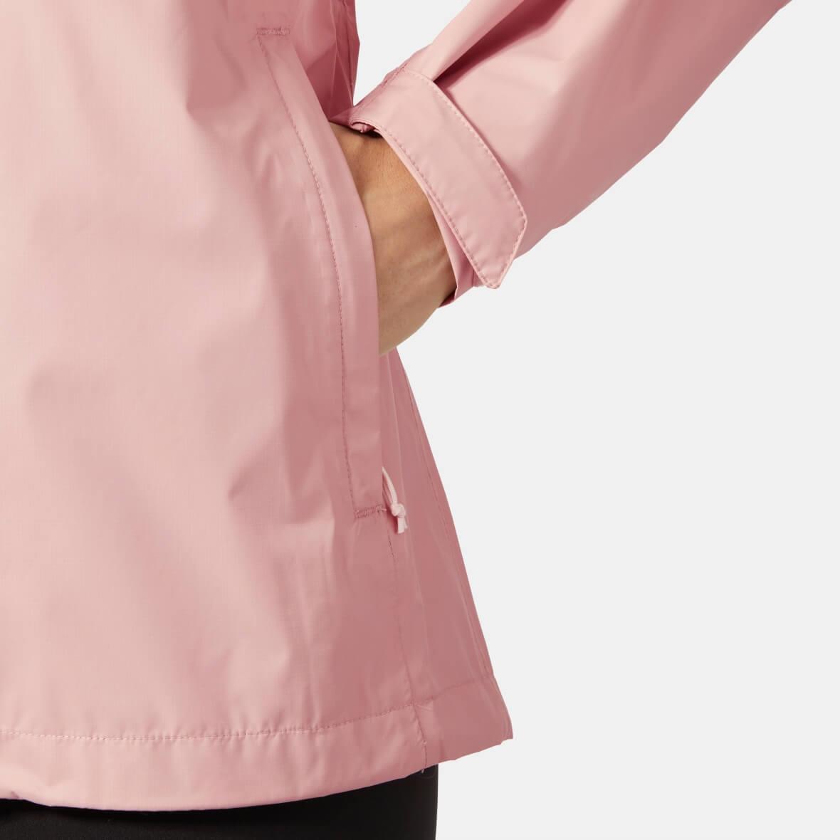 Helly Hansen W Loke Jacket 2.0 Kadın Yağmurluk - Pembe