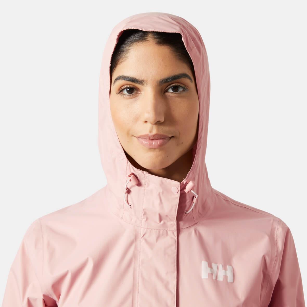 Helly Hansen W Loke Jacket 2.0 Kadın Yağmurluk - Pembe