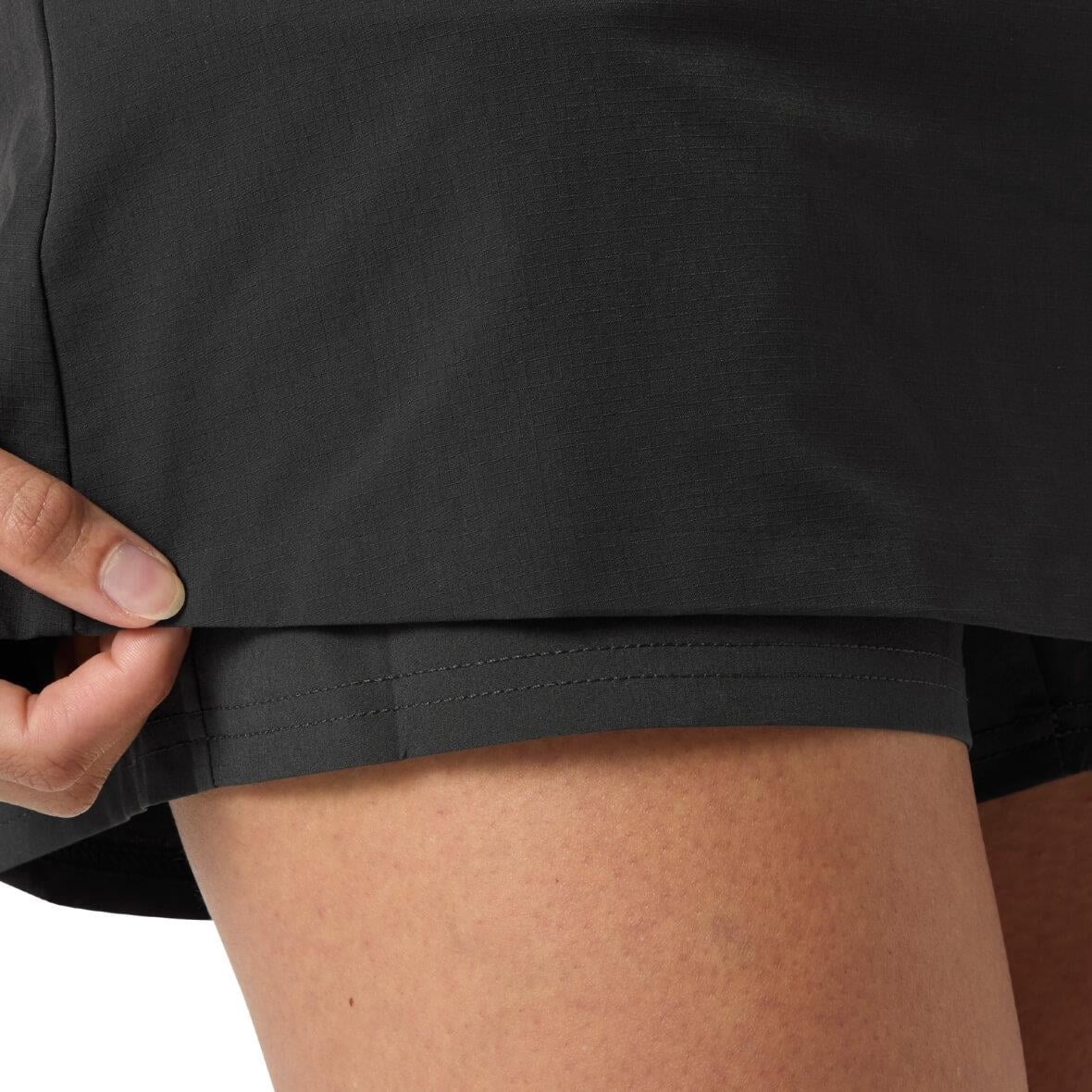 Helly Hansen W QD Skort Şortlu Kadın Etek - Antrasit