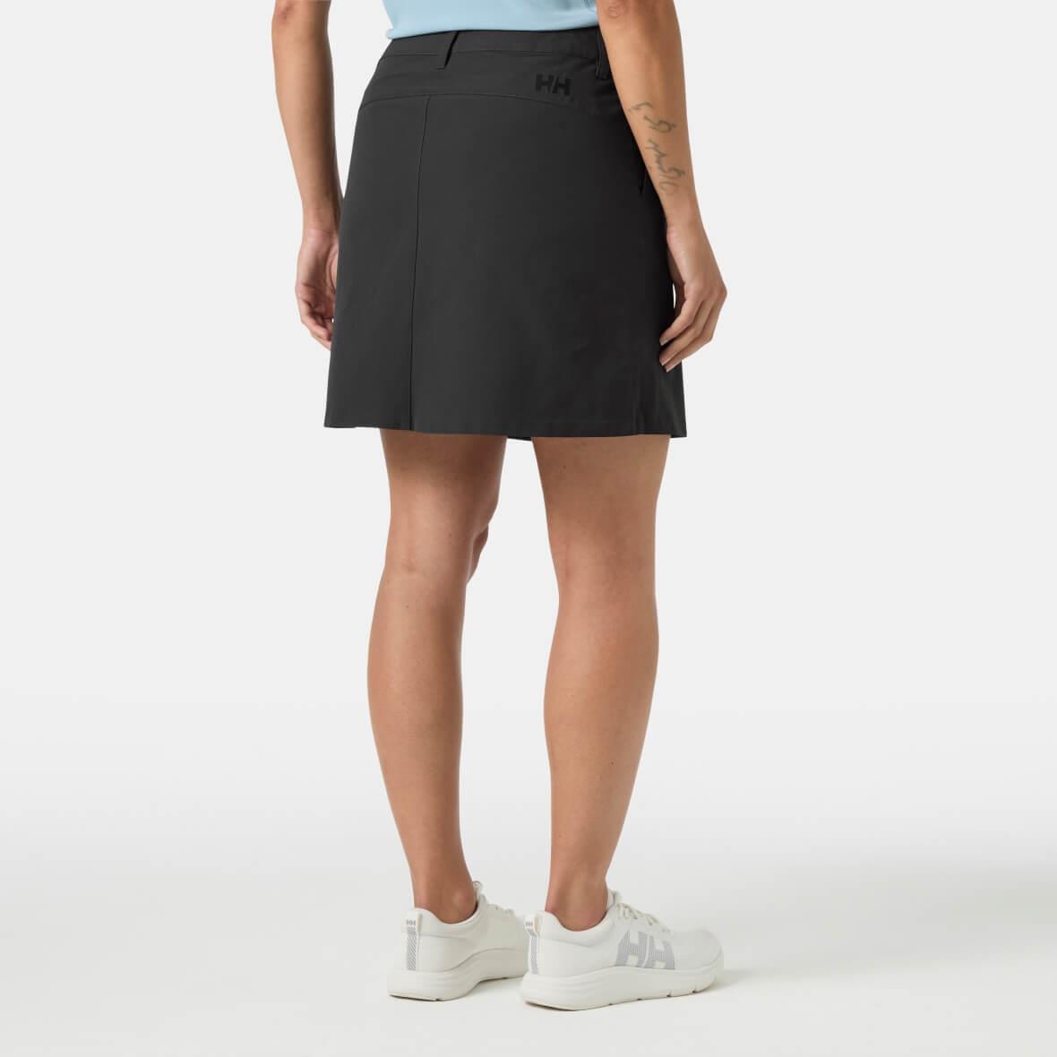 Helly Hansen W QD Skort Şortlu Kadın Etek - Antrasit
