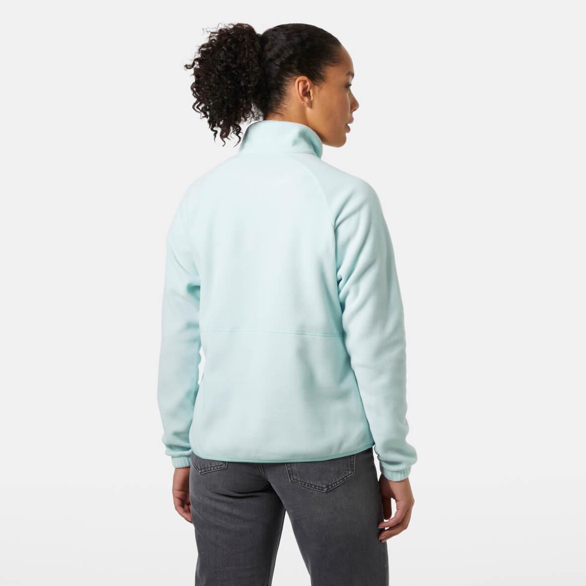 Helly Hansen W Rig Fleece 1/2 Zip Jacket Kadın Ceket - Uçuk Mavi