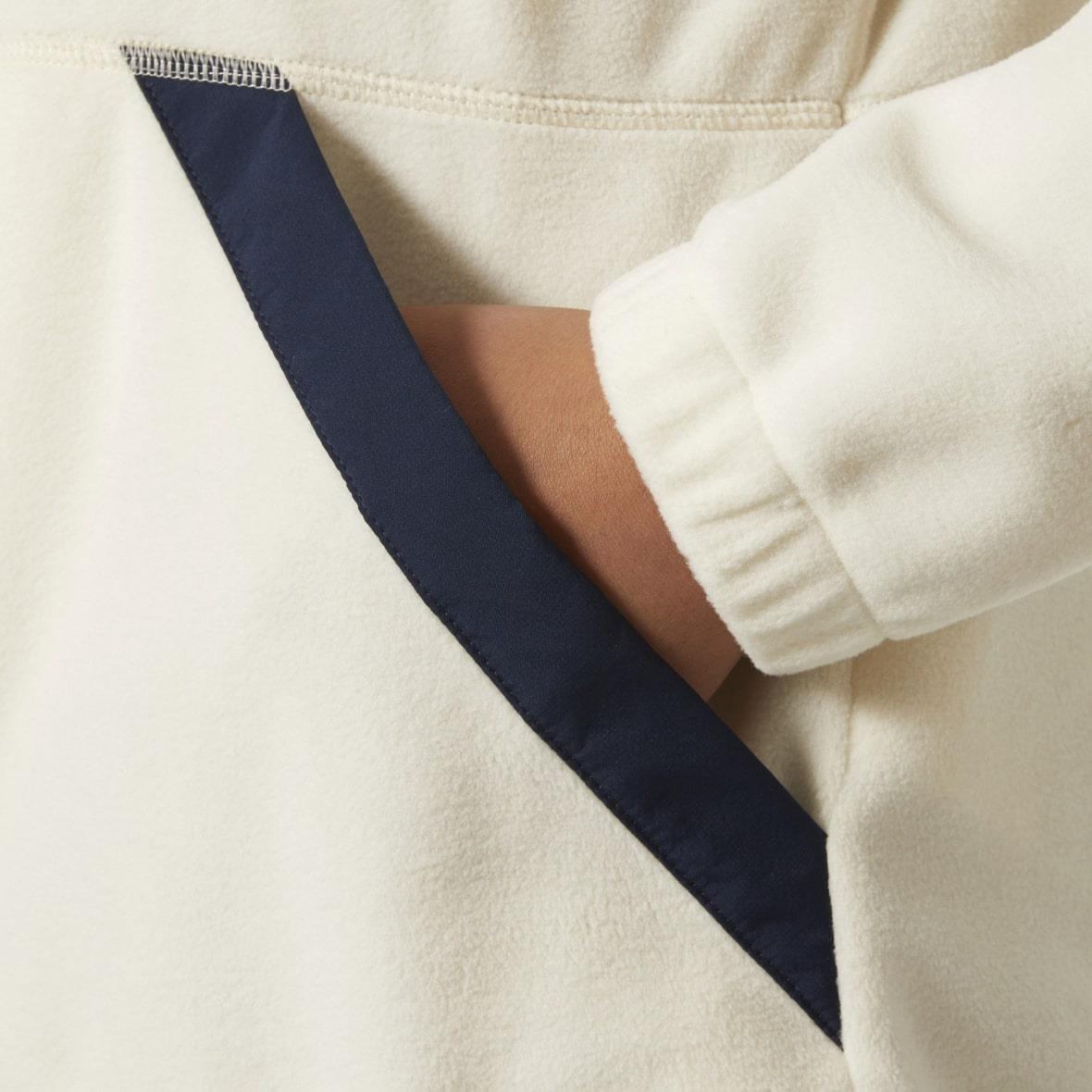 Helly Hansen W Rig Fleece 1/2 Zip Jacket Kadın Ceket - Krem