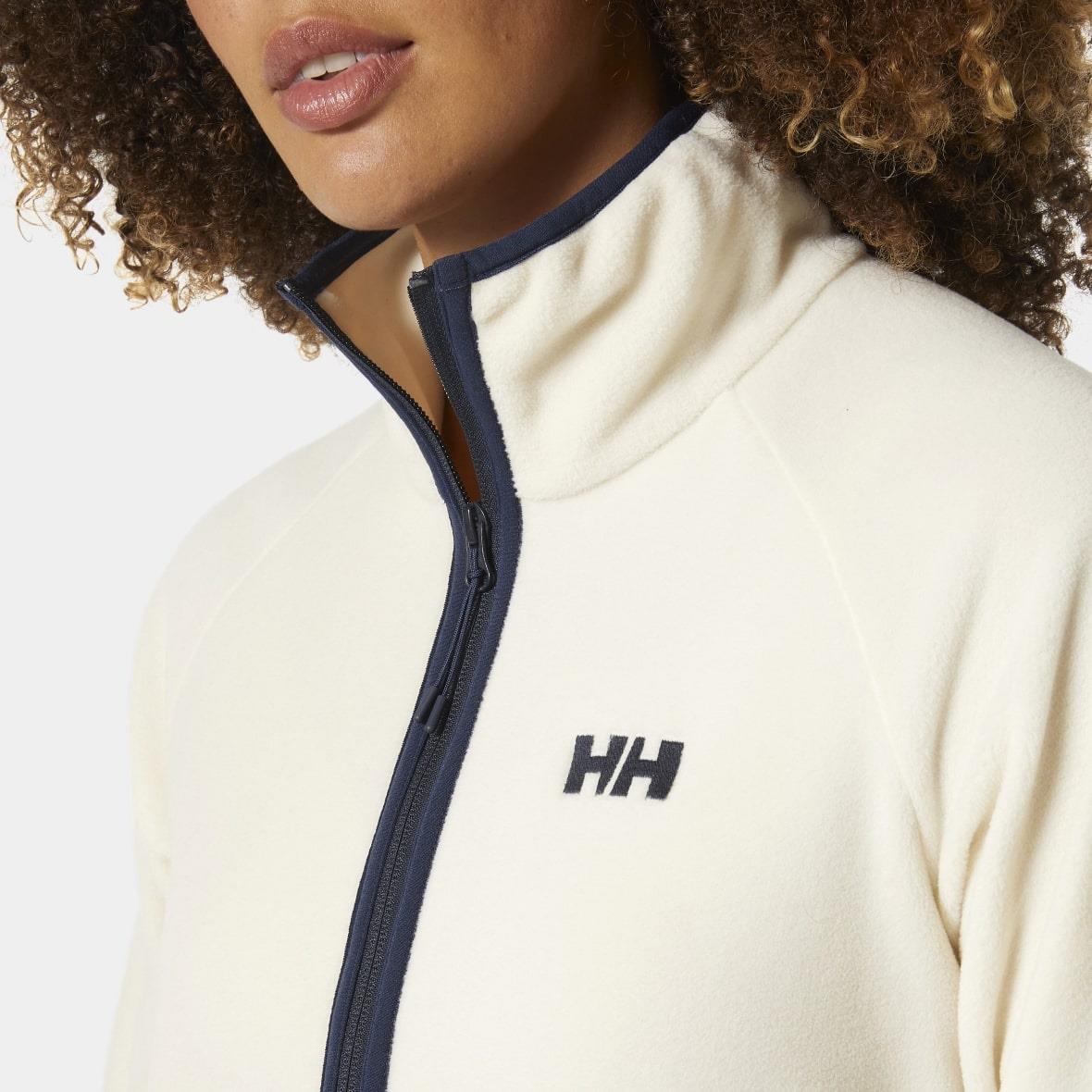 Helly Hansen W Rig Fleece 1/2 Zip Jacket Kadın Ceket - Krem