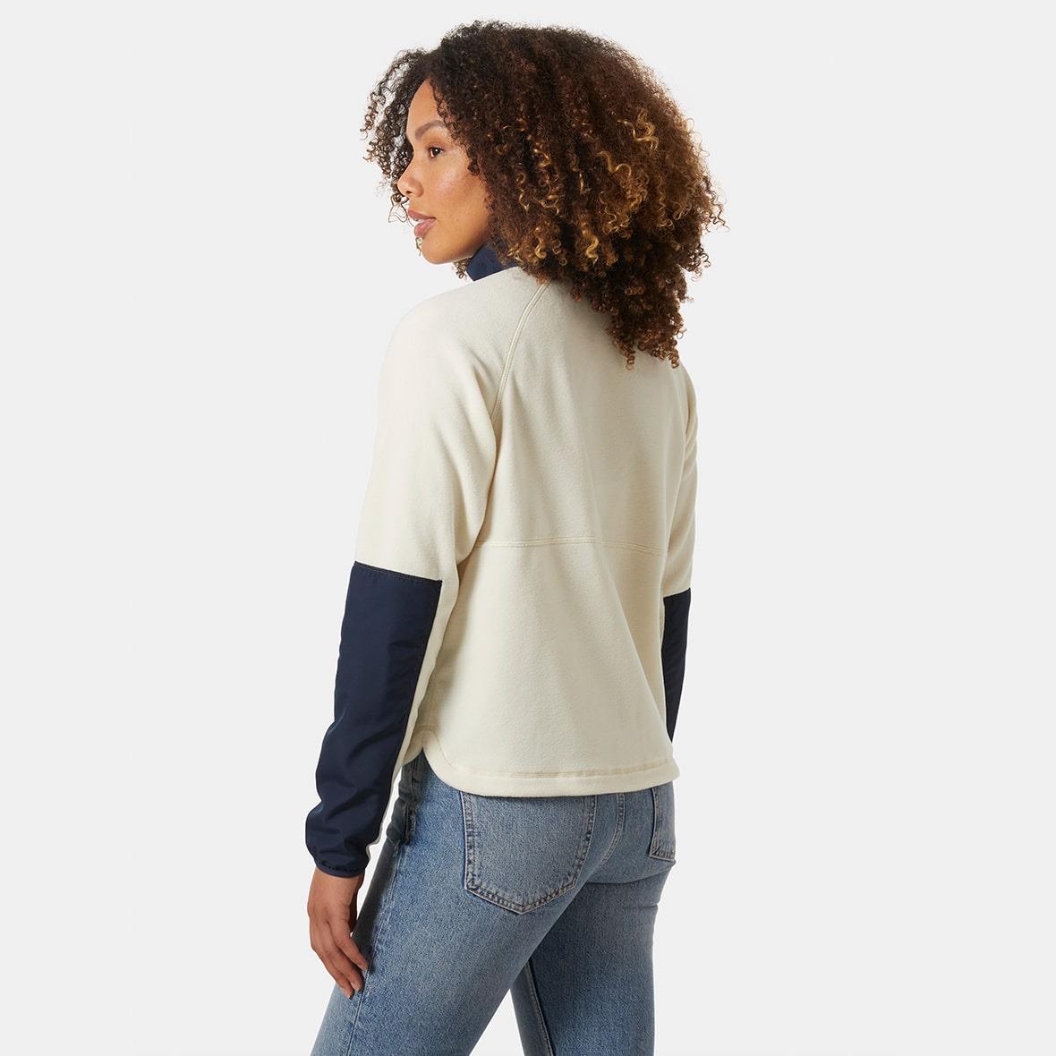 Helly Hansen W Rig Fleece Jacket Kadın Ceket - Krem