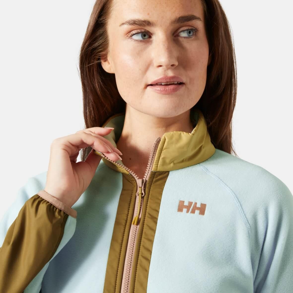 Helly Hansen W Rig Fleece Jacket Kadın Ceket - Uçuk Mavi
