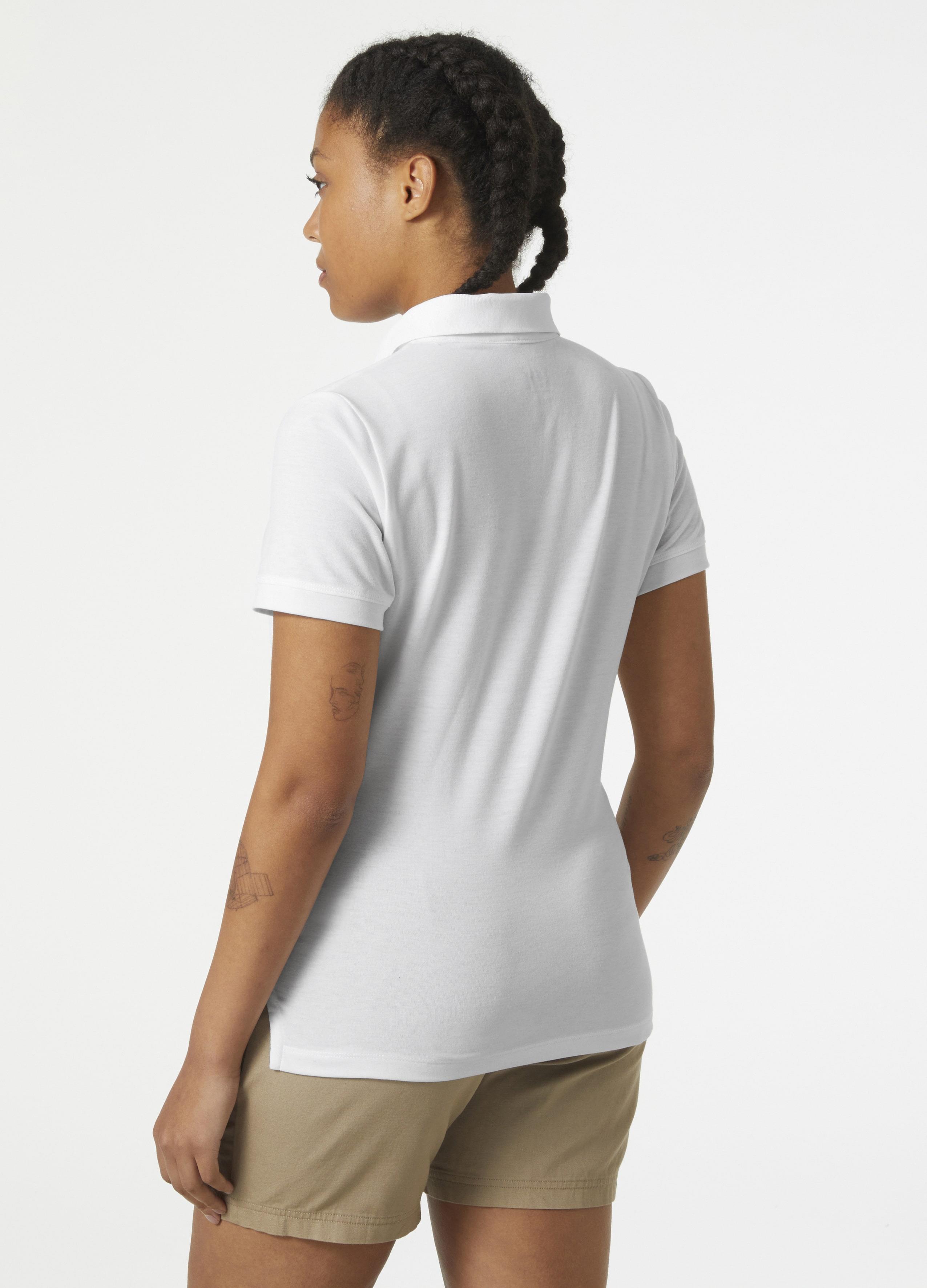 Helly Hansen W Siren Polo Kadın T-Shirt - Beyaz