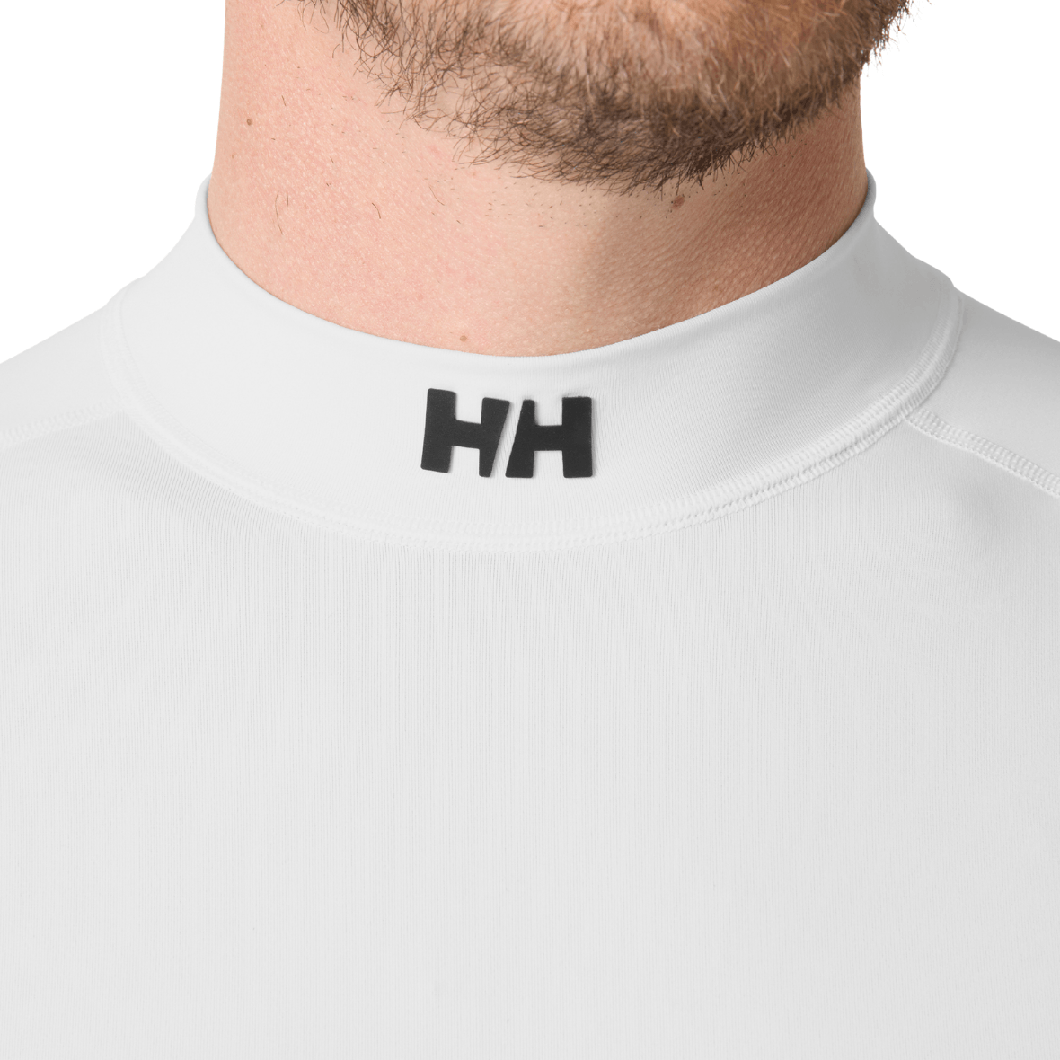 Helly Hansen Waterwear Rashguard Uzun Kollu Erkek T-Shirt - Beyaz