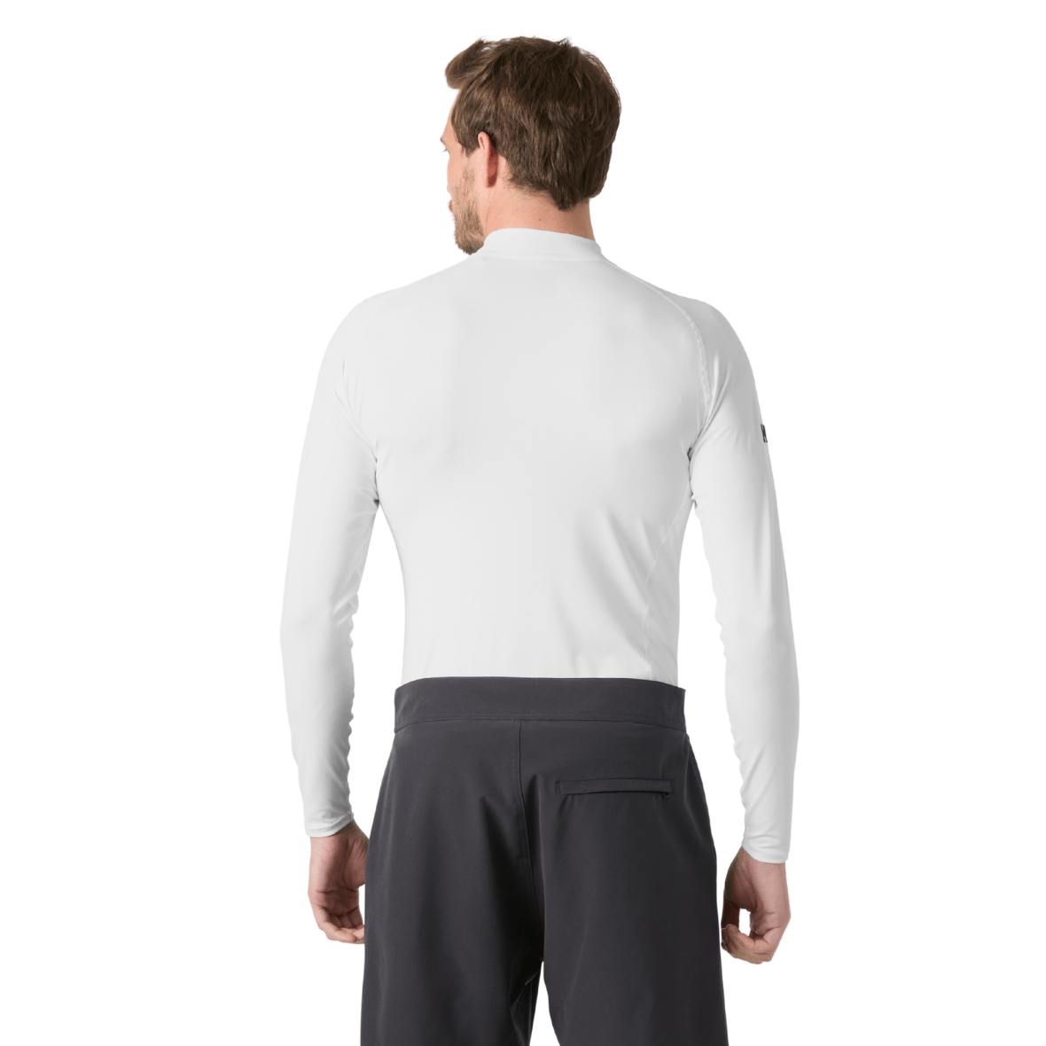 Helly Hansen Waterwear Rashguard Uzun Kollu Erkek T-Shirt - Beyaz