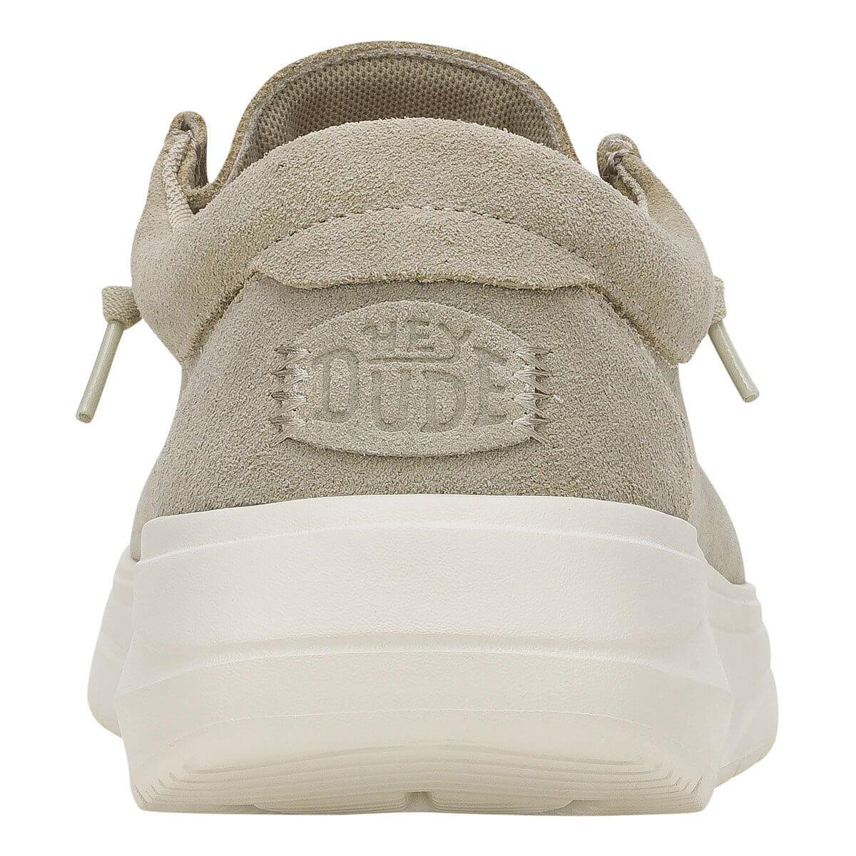 Hey Dude Wally Comf Suede Erkek Ayakkabı - Taş Grisi