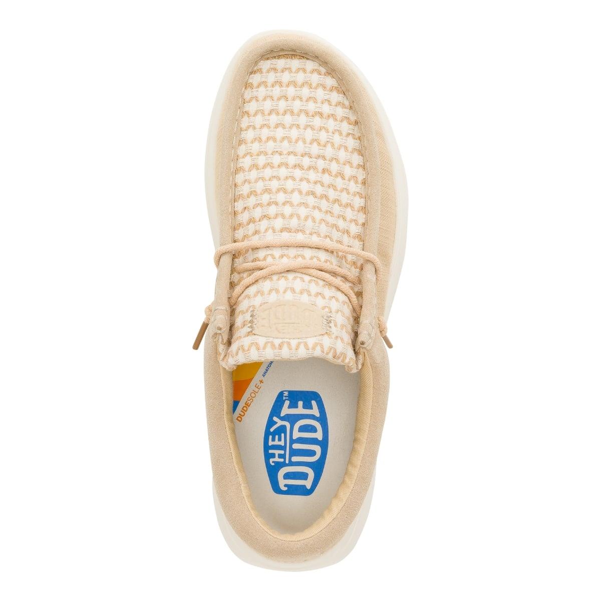 Hey Dude Wally Comf Woven Erkek Ayakkabı - Krem