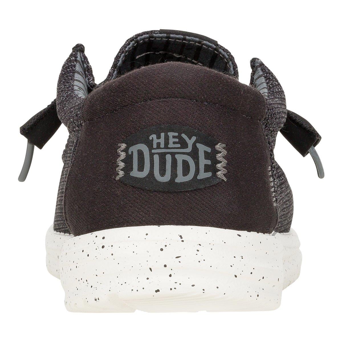 Hey Dude Wally Stretch Sox Erkek Ayakkabı - Siyah / Beyaz