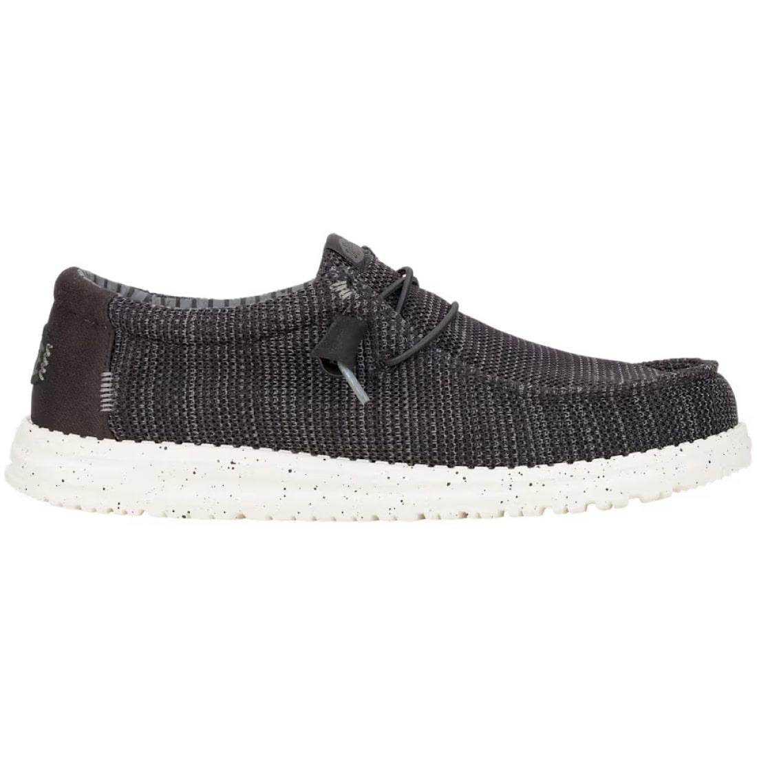 Hey Dude Wally Stretch Sox Erkek Ayakkabı - Siyah / Beyaz