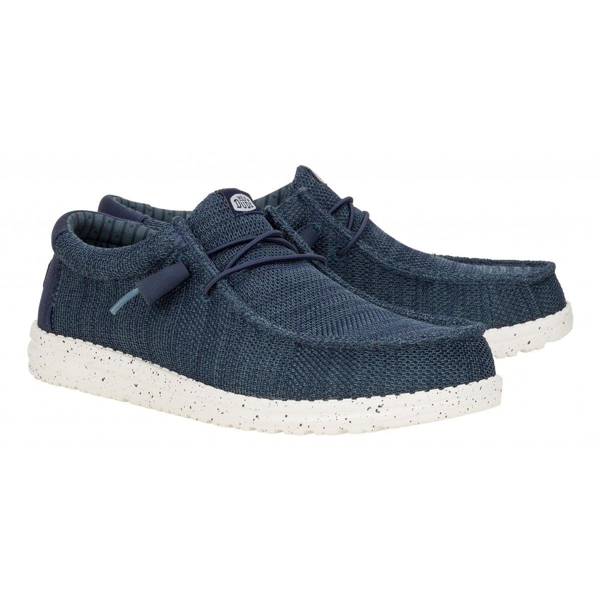 Hey Dude Wally Stretch Sox Erkek Ayakkabı - Lacivert