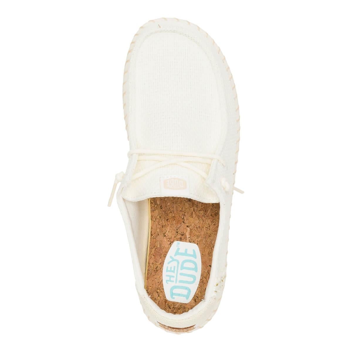 Hey Dude Wendy Espadrille Woven Kadın Ayakkabı - Beyaz