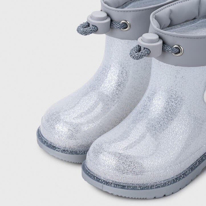 Igor Bimbi Unicornio Glitter Çocuk Yağmur Çizmesi - Simli Gri