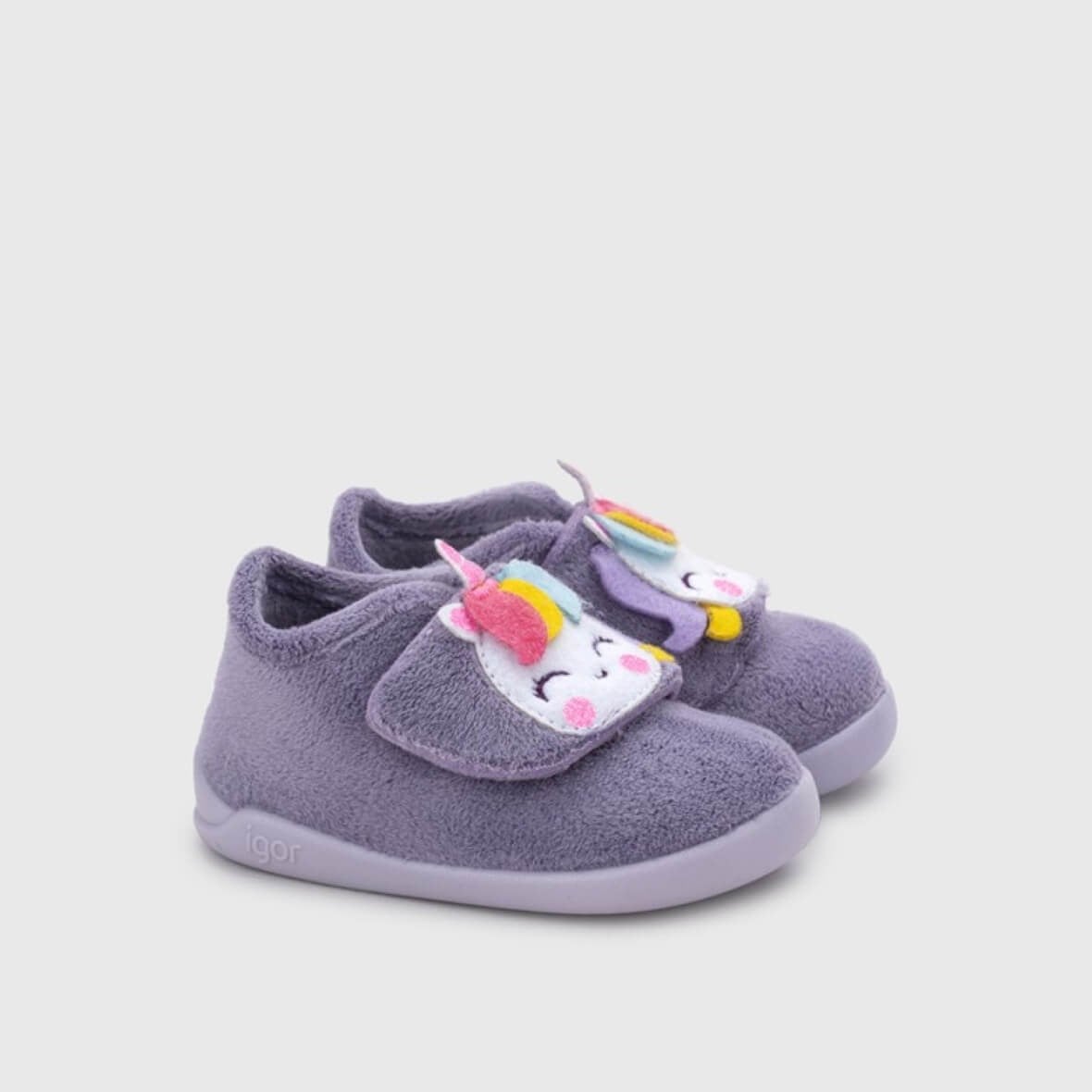 Igor Homie Unicornio Çocuk Panduf - Koyu Lila
