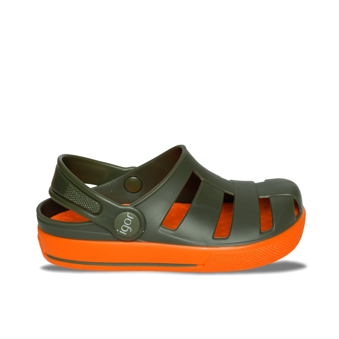 Igor Ola Combi Çocuk Sandalet - Kaki/Naranja