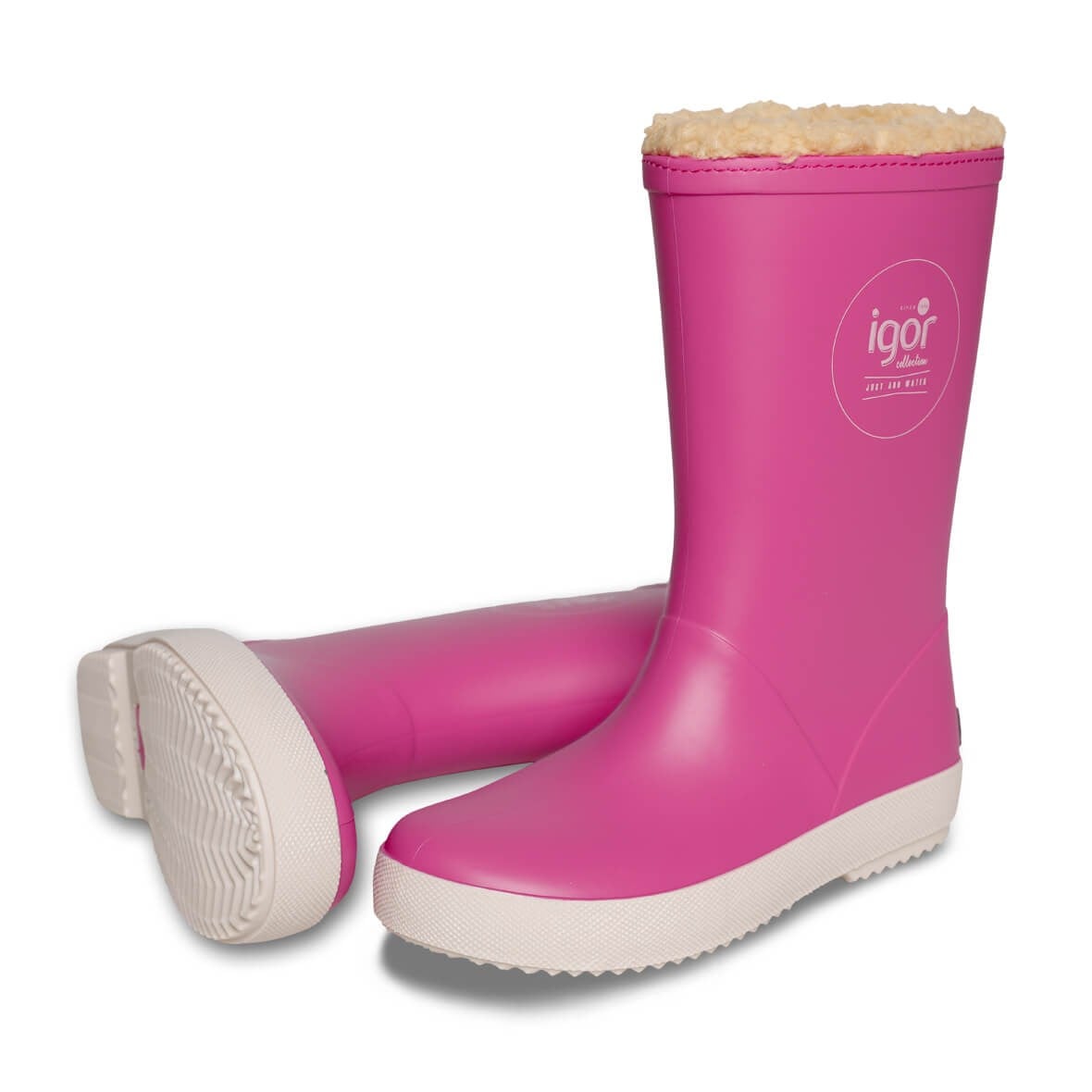 Igor Splash Nautico Borreguito Çocuk Yağmur Çizmesi - Fucsia