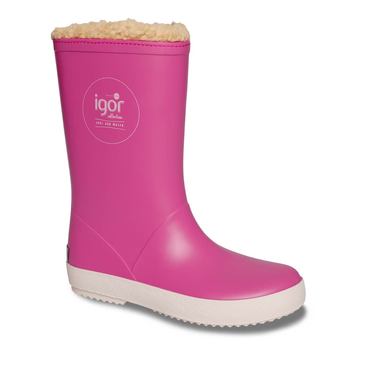 Igor Splash Nautico Borreguito Çocuk Yağmur Çizmesi - Fucsia