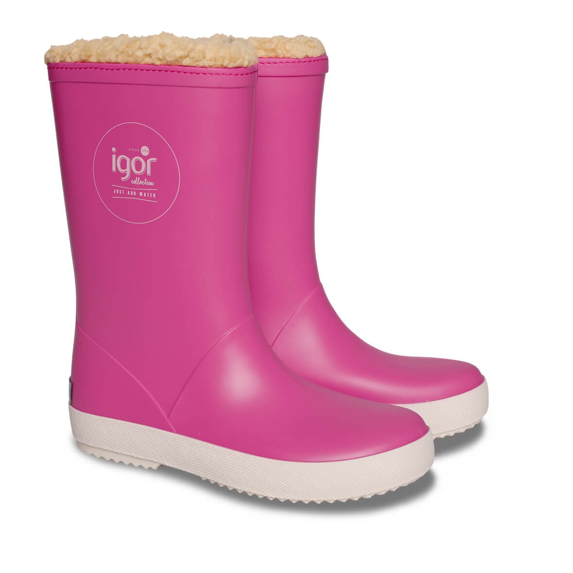 Igor Splash Nautico Borreguito Çocuk Yağmur Çizmesi - Fucsia